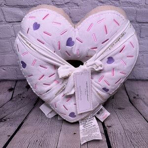 Cupcakes & Cashmere Frosted Doughnuts Cookies Hearts Throw Pillows Set Of 3 New